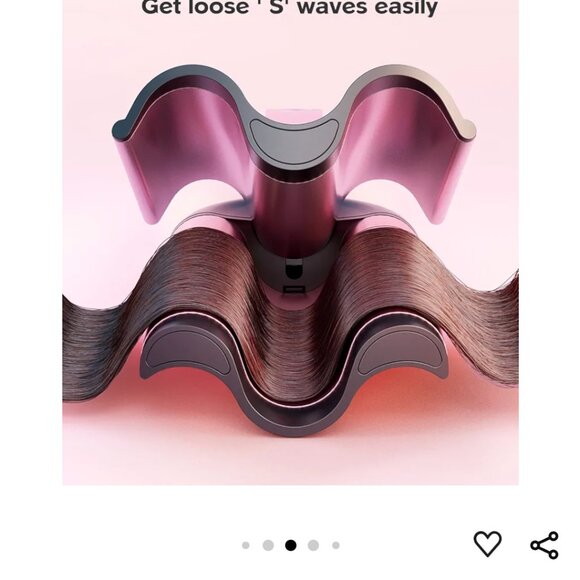 Wavytalk 3 barrel beach wave hair crimper - Picture 4 of 7